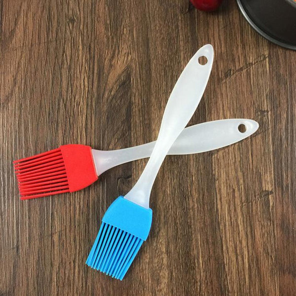 Nuosen Lot De 4 Pinceaux Barbecue Silicone - Pinceaux Cuisine Couleurs Variées Résistants Chaleur