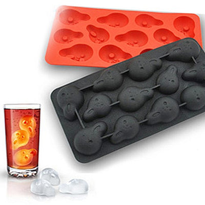 Moule silicone glaçons ou chocolats en forme de fantômes