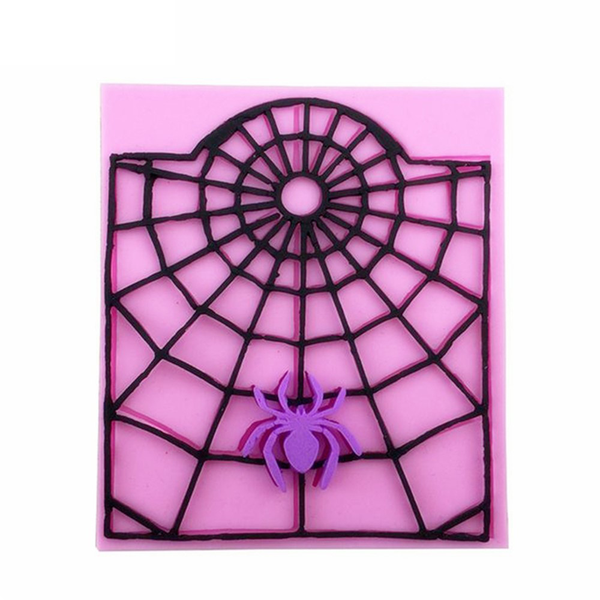 Moule en silicone toile d'araignée bricolage, décoration de fenêtre  d'Halloween créative, moules en résine xy, artisanat à la maison, outils de  décoration - AliExpress