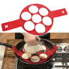 Moule silicone pour mini pancakes ou muffins anglais