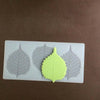 Moule silicone feuille ronde